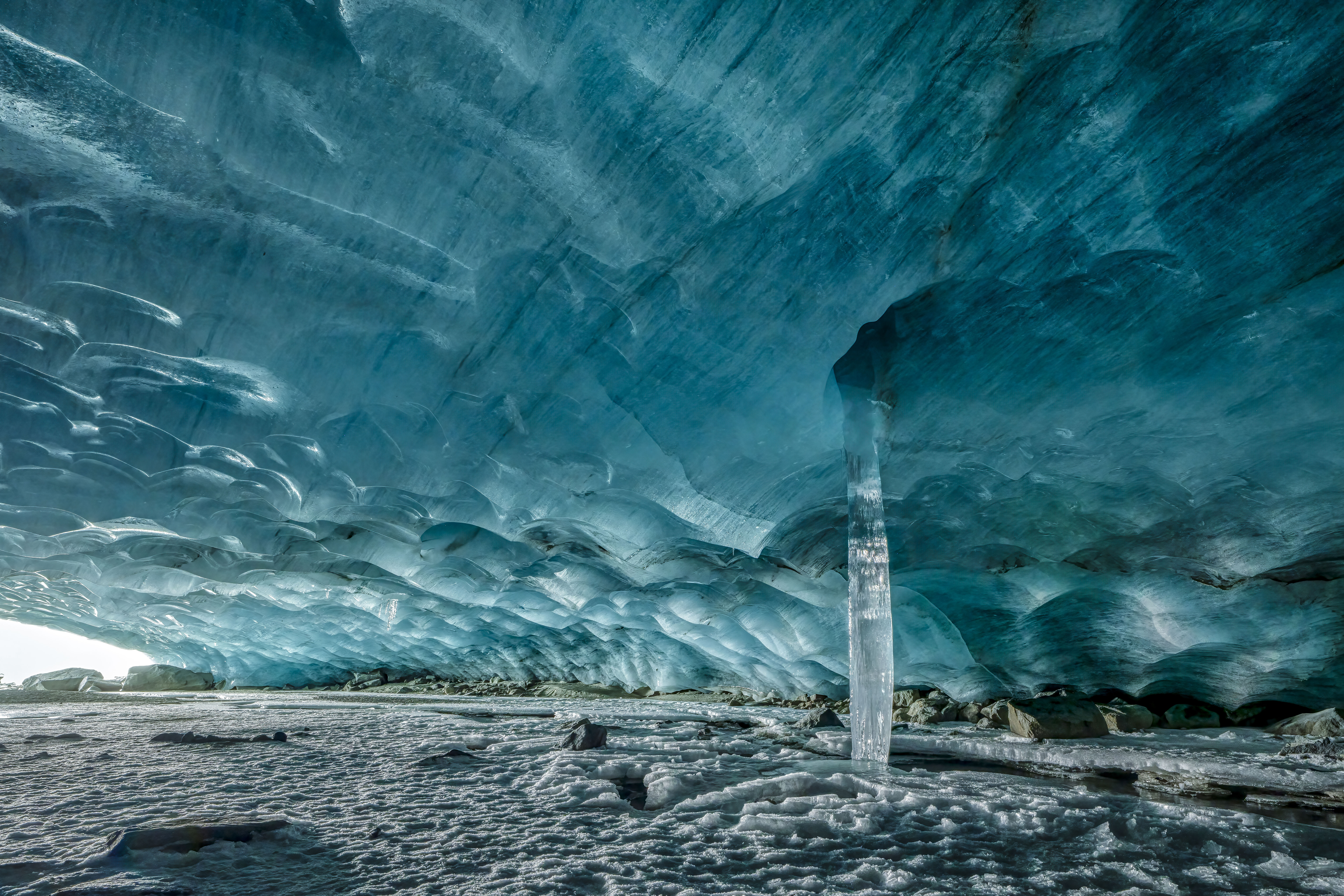 Morteratsch Glacier Ice Cave